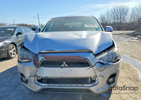 2015 Mitsubishi Outlander Sport Es from USA, damaged, VIN 4A4AP3AU3FE038457